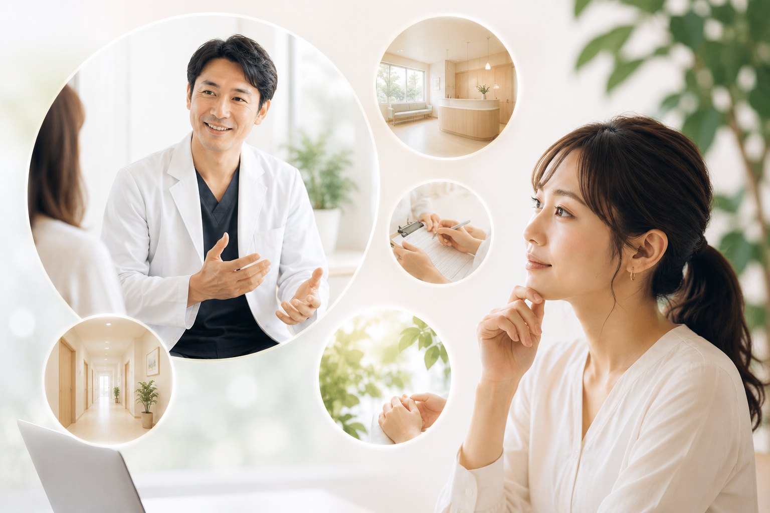 クリニックでは「院長の人柄」も判断材料になる