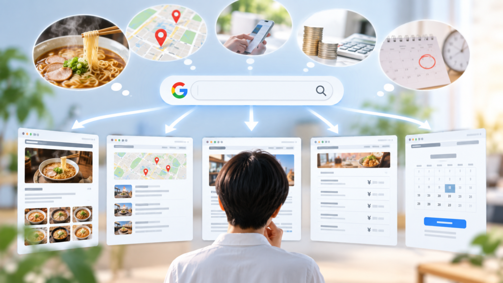 検索意図に「ページの型」を合わせる