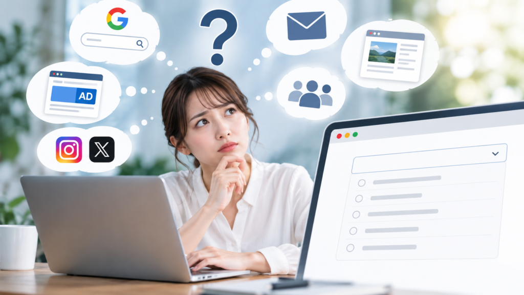 「何で知りましたか?」だけでは足りない理由