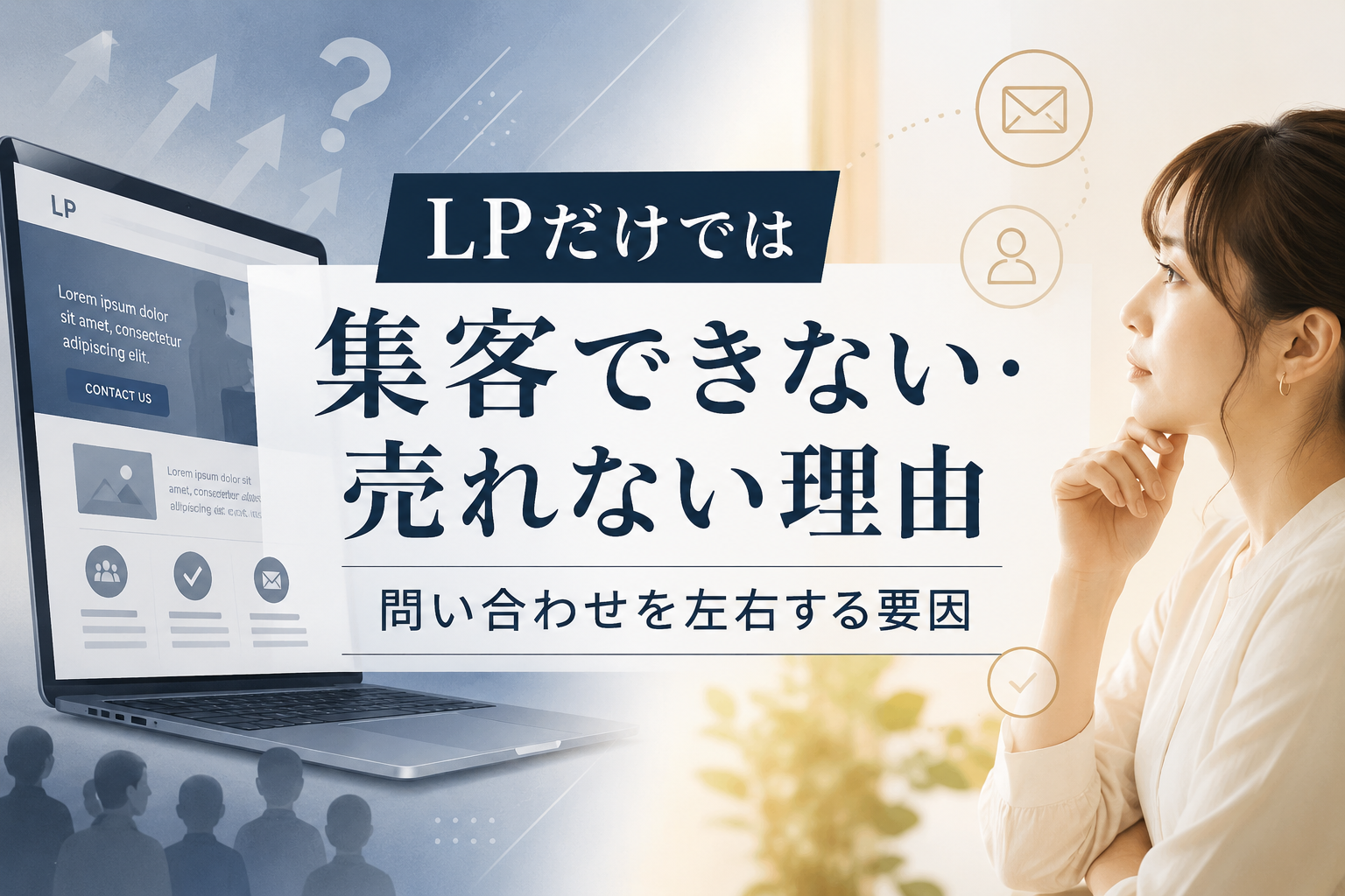LPだけでは集客できない理由